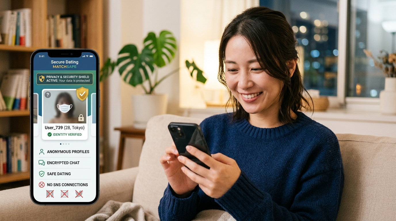 ラス恋は身バレしない?実名表示・SNS連携・本人確認の安全性を解説