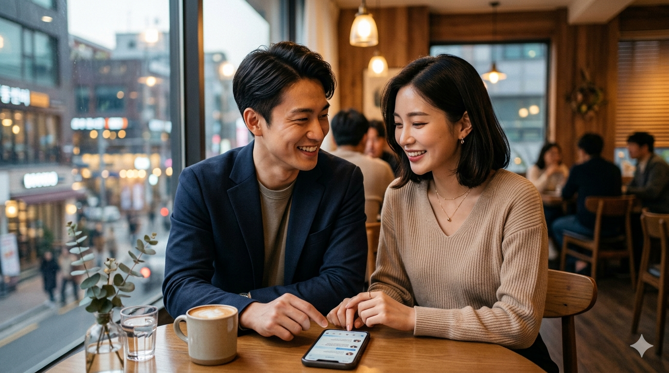 WIPPYで韓国人と出会える？日韓マッチング機能の使い方とカカオ交換の注意点