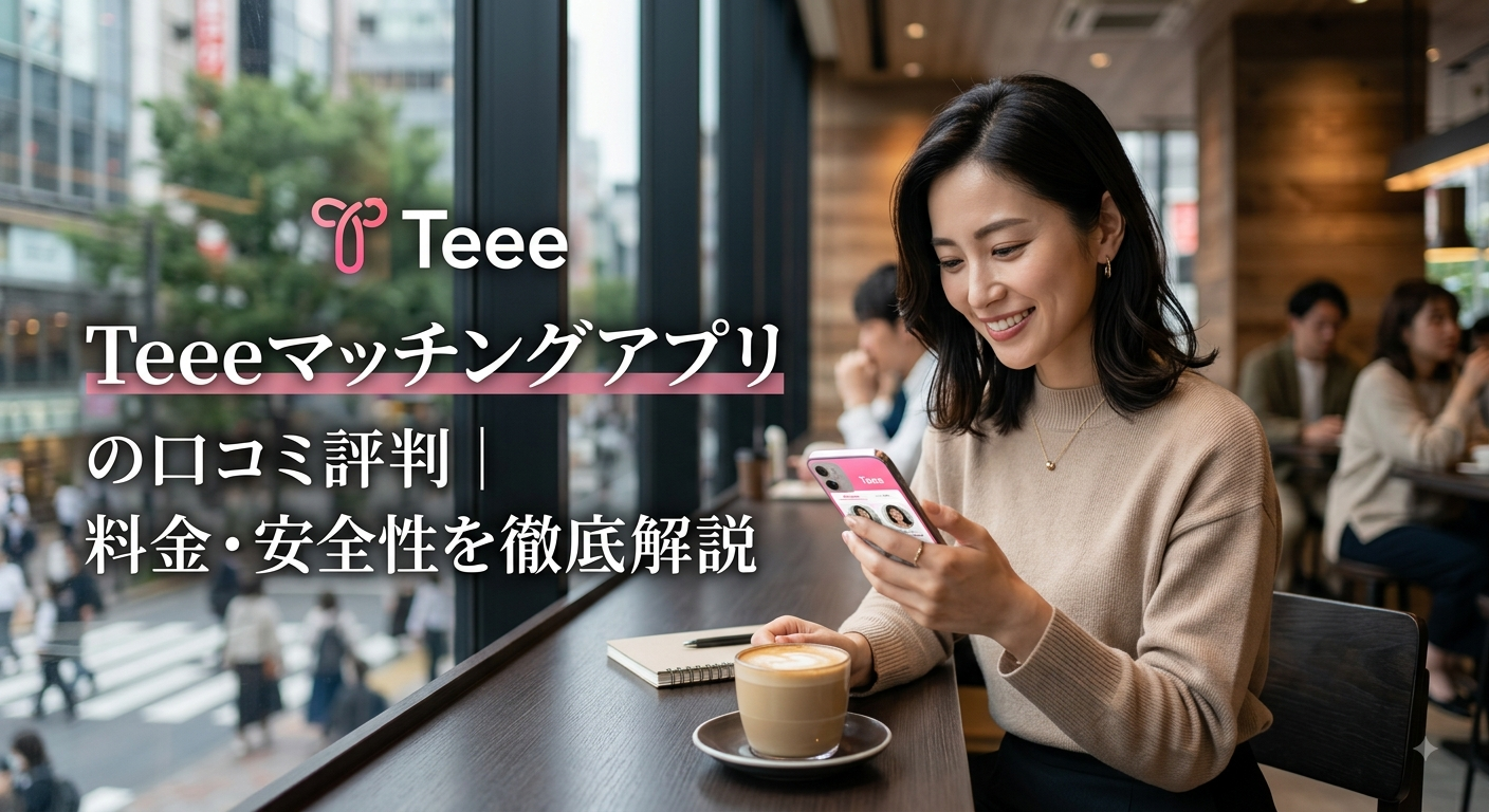 Teeeマッチングアプリの口コミ評判｜料金・安全性を徹底解説